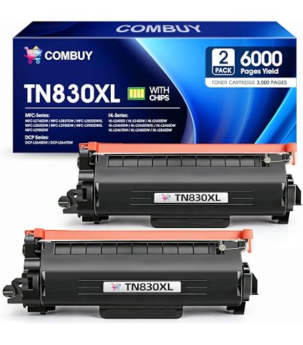 tiare。 Amazon.com: TN830XL TN830 TN-830 Toner Cartridge Compatible